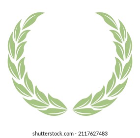 competition wreath laurel ornate icon