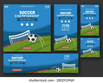 Competitions Poster for Soccer or American Football.