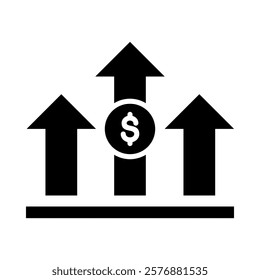 Competitive Advantage Icon Element For Design