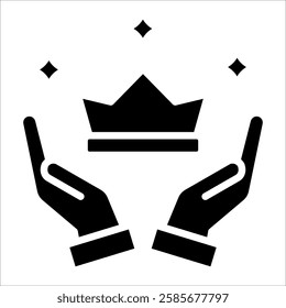 Competitive Advantage Icon Element For Design