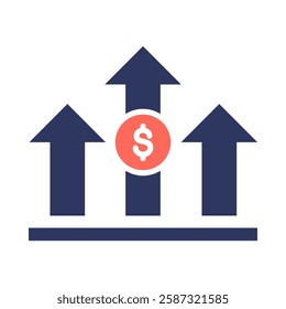 Competitive Advantage Icon Element For Design