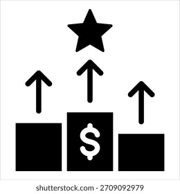 Elemento de icono de ventaja competitiva para el diseño