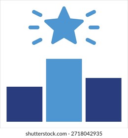 Wettbewerbsvorteil Icon-Element für Design