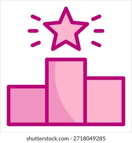 Competitive Advantage Icon Element For Design