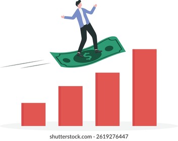 Competitive advantage or innovation to outsmart and overtake business winning, strategy or smart way to win business or career growth concept,

