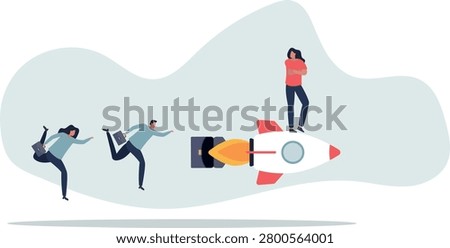 Competitive advantage to win business competition, innovation or creativity for winning strategy and success concept.life situation and activities.