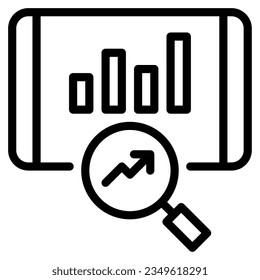 Competitive Analysis icon can be used for app, web, etc