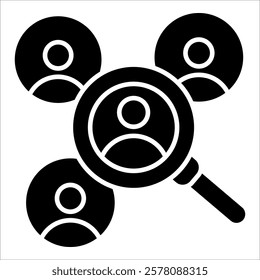 Competitive Analysis Icon Element For Design