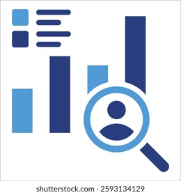 Competitive Analysis Icon Element For Design