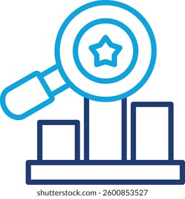 Competitive Analysis Icon Element For Design