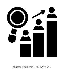 Competitive Analysis Icon Element for Design