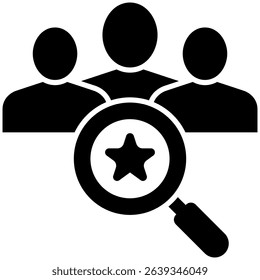 Competitive Analysis Icon Element for Design