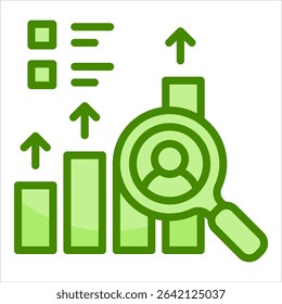 Competitive Analysis Icon Element For Design