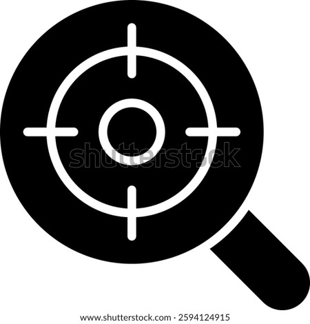 Competitive Analysis Icon for Market Research and Business Strategy