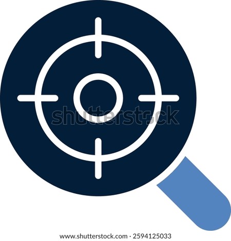 Competitive Analysis Icon for Market Research and Business Strategy