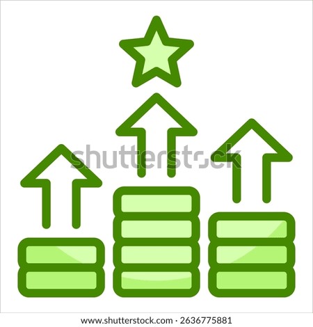 Competitive Edge Icon Element For Design