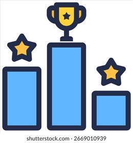 Elemento de icono competitivo para el diseño