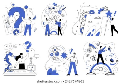 Competitive intelligence vector illustration. Expertise is sword wielded by competitive intelligence in battles fought on field business Achieving excellence is quest embarked upon by organizations