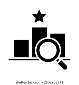 Competitive Landscape Icon Element for Design