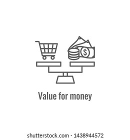 Competitive Pricing Icon Showing an aspect of  Pricing, Growth, Profitability, or Worth