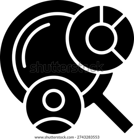 Competitor Analysis Black Icon Design