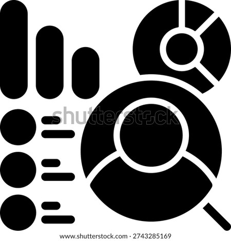 Competitor Analysis Black Icon Design