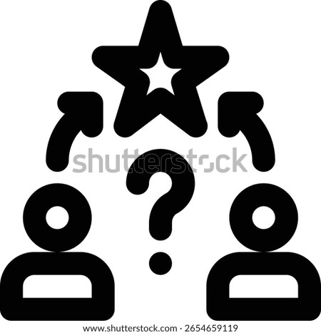 Competitor Analysis, Competitive Analysis, Competitor Outline Icon