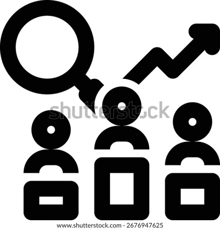 Competitor Analysis, Competitive Analysis, Competitor Research Outline Icon