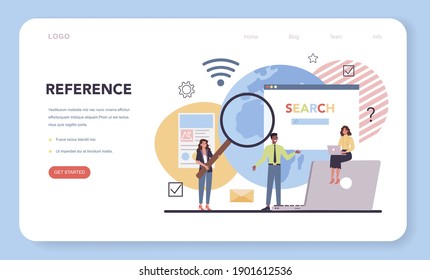 Competitor analysis web banner or landing page. Market research and business strategy development. Competitor identefication. Isolated vector illustration