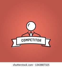 COMPETITOR LINE ICON SET