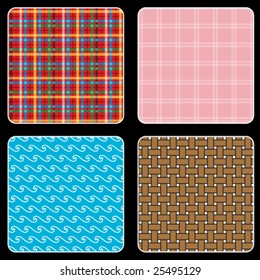 Compilation of Available Textures - Vector Illustration