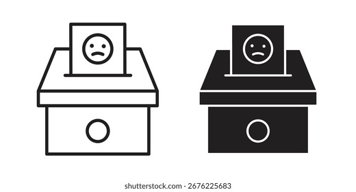 Complaint box icon symbol for your web designs. Icon logo, app, UI.