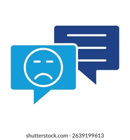 Complaint Dual Tone Icon Element For Design