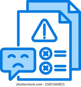 Complaint Icon Element For Design