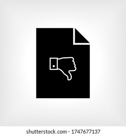 Complaint Icon - Vector Illustration for Design and Websites, Presentation or Application.