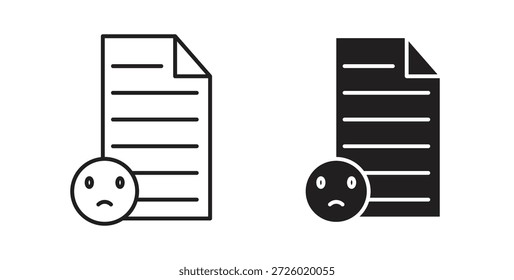 Símbolo de Vector con trazo editable y versiones planas