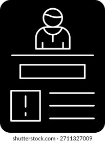 Línea de quejas Vector Diseño de iconos