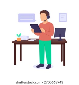 Solução de reclamações, resolvendo problemas do cliente de forma rápida e educada