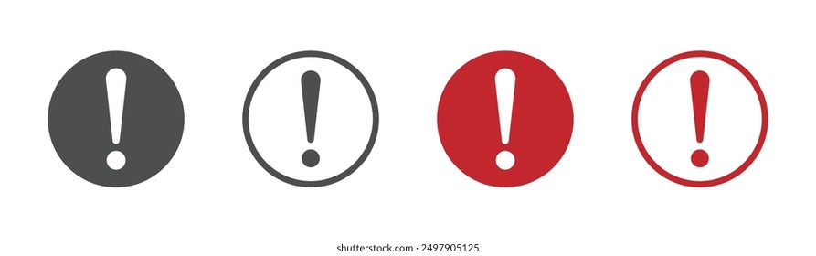 Reklamationsvektorgrafik-Flachsymbole