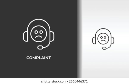Complaint Vector, Icon Or Logo Sign Isolated Symbol Illustration