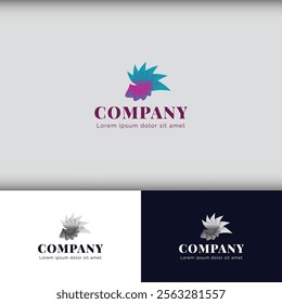 A Complementary Logo That Harmonizes Contrasting Elements, Colors, and Shapes to Create Balance, Elegance, and Unity, Delivering a Distinctive Visual Identity That Captures Synergy, Creativity