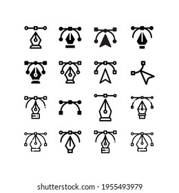 
A complete collection of editing Vector Icons