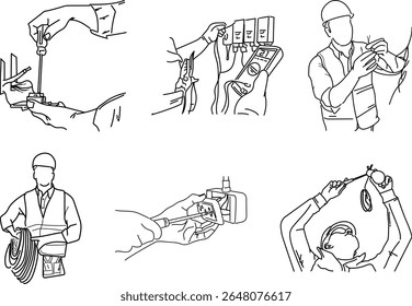 Complete Collection of Electrical Installation and Wiring Procedure Illustrations