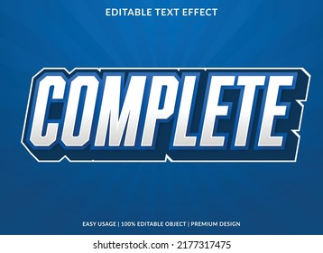 complete editable text effect template with abstract style use for business logo and brand