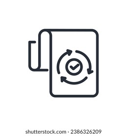 icono completo. vector.Curso editable.Signo de estilo lineal para uso de diseño web,logotipo.Ilustración de símbolo.
