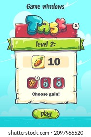 Complete level task field. Vector illustration. Background vertical image to create original board games, graphic design, screen savers.