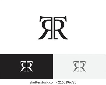 Un logotipo completo que simboliza la letra RT. 