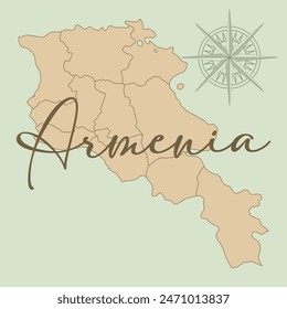 Mapa completo de Armenia, con todos los estados y regiones, actualizado. Contenido construido a partir de datos cartográficos reales.