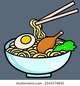 a complete noodle menu with delicious vegetable and meat toppings as well as eggs