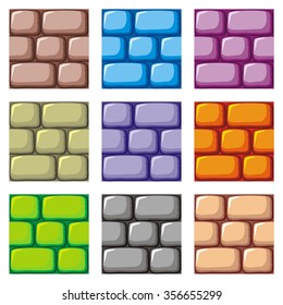 complete patterns set, vector tile set background textures collection
for creating game